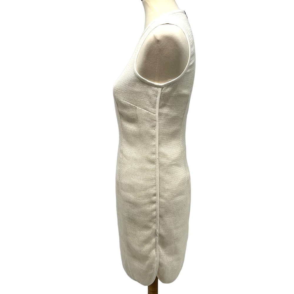 Sea New York Cream mesh Sheath Dress Womens 4 NWT - Picture 9 of 14